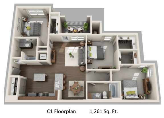 vintage-at-emory-road-c1-floor-plan