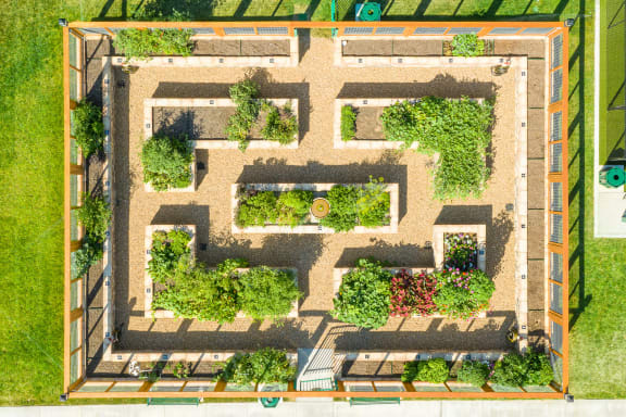 Aerial View Of Garden at Greystone Pointe, Knoxville