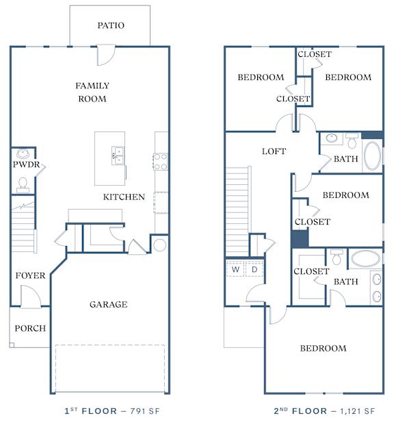 a floor plan of a house