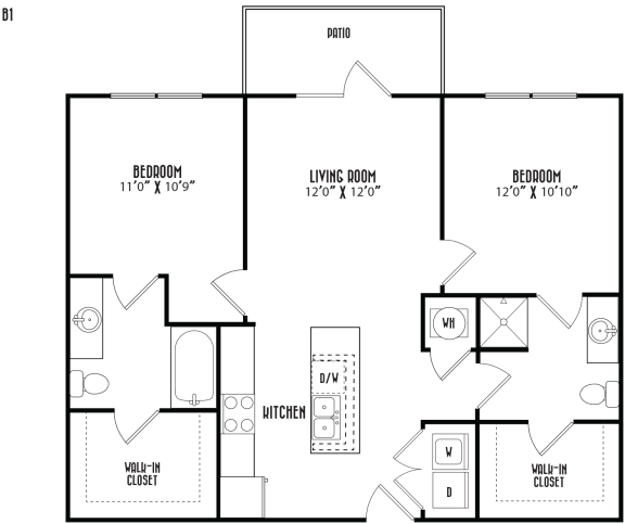 the floor plan of the loophole house