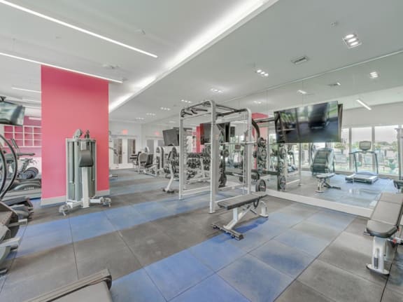 Fitness Center at Altis Little Havana Apartments in Miami, FL 33135