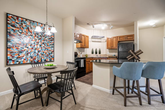 Dining And Kitchen at Woodland Trail, LaGrange, 30241