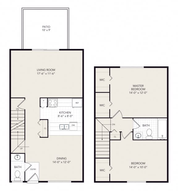 2 Bedroom 1.5 Bath Town Home at Pheasant Run, Saginaw