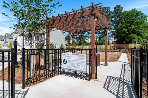 A sign welcomes visitors to Town Park Park.