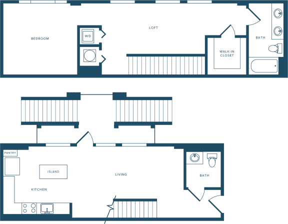 Floor Plan  1x1.5