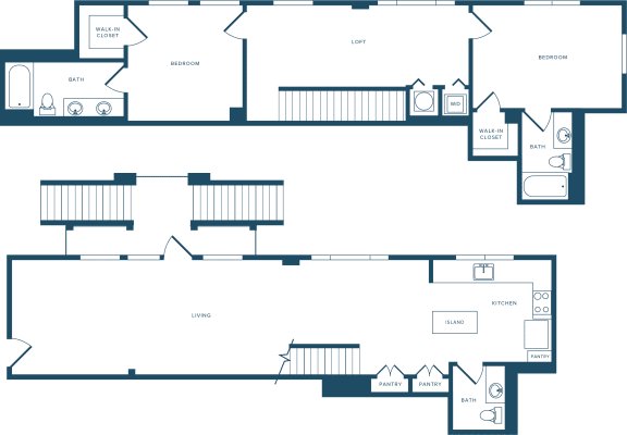 Floor Plan  2x2.5