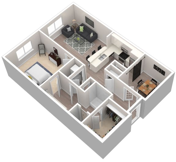 Studio, One, and Two Bedroom Apartments in Decatur, GA