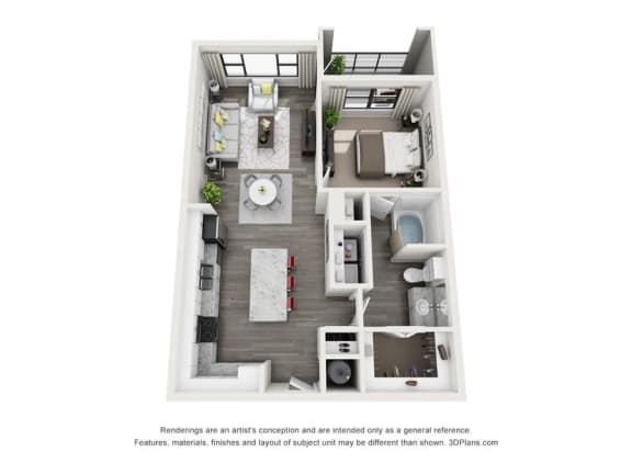 Floor Plan  The Hendrix