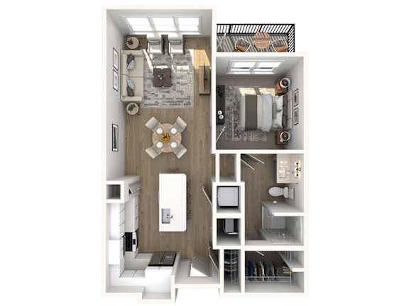 Unit A3 at Altis Grand Lake Willis, Orlando