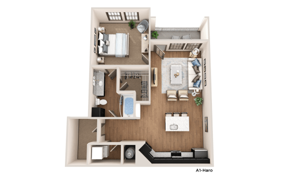 the bedroom floor plan of a 2100 sq ft apartment