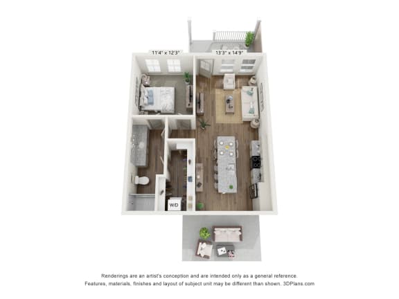 One Bedroom Duplex for rent in Port Wentworth, GA at Allier Port Wentworth