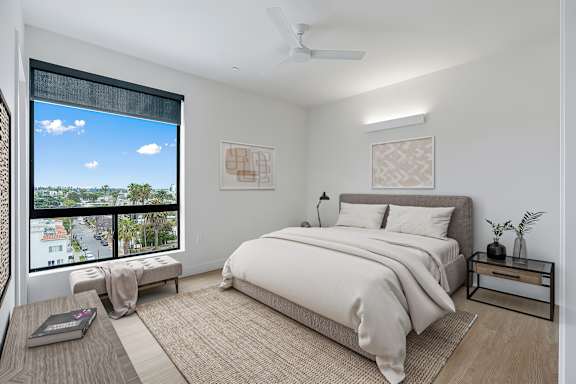 E2 - 2nd bedroom with Eastern views