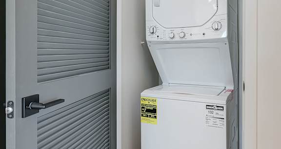GE washer and dryer in every residence