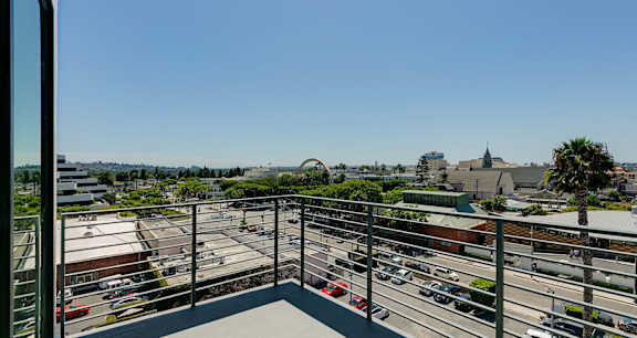 Large balconies and amazing views in every residence