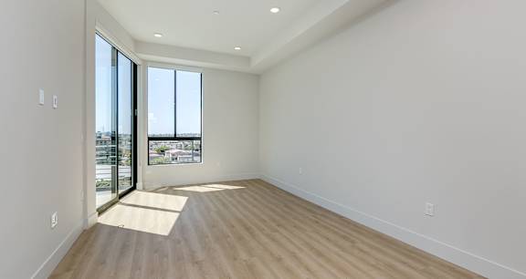 Bright and airy living spaces