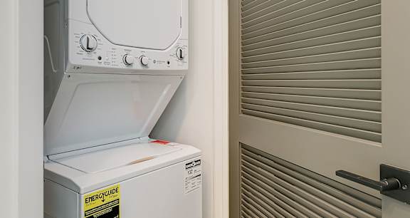GE washer and dryer in every residence