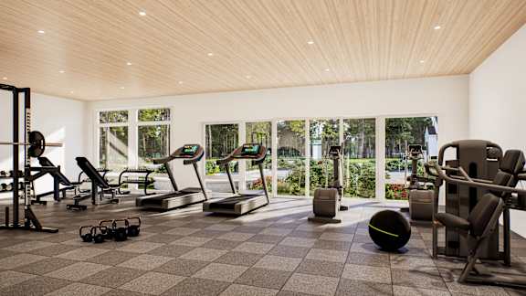 Gym with Cardio Equipment at Imperial Crossing Luxury Apartment Homes, Bonita Springs, FL