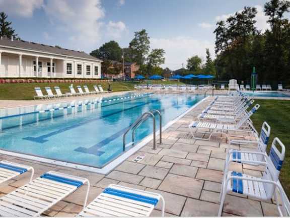 Sparkling Pool at The Point at Gateways, New Jersey