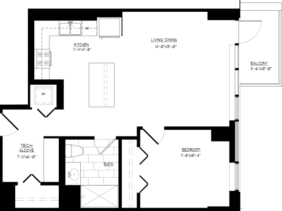 Floor Plan Residence 07 - Den