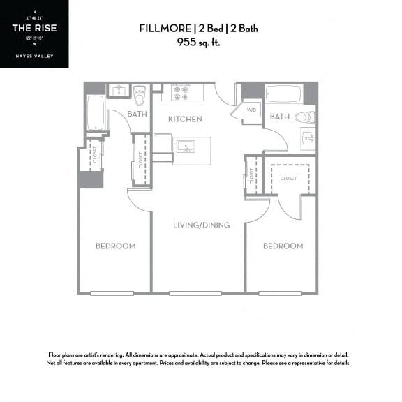 Fillmore - 2x2 The Rise Hayes Valley|Fillmore|2x2