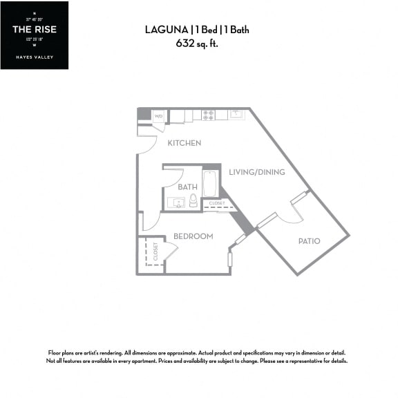 Laguna - 1x1 The Rise Hayes Valley|Laguna|1x1
