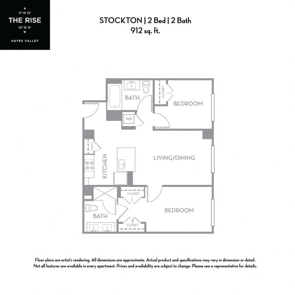 Stockton - 2x2 The Rise Hayes Valley|Stockton|2x2