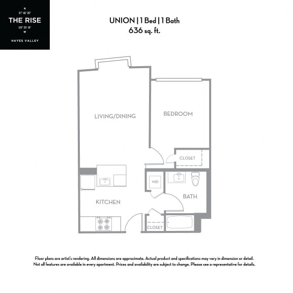 Union - 1x1 The Rise Hayes Valley|Union|1x1