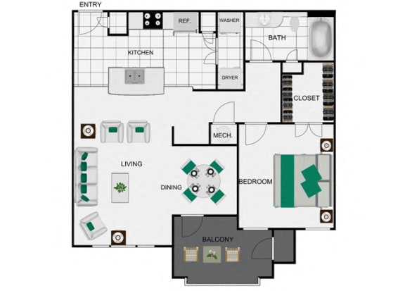 A3_2 Floorplan for arlo westchase