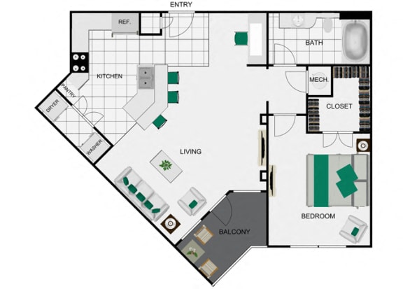 A4_2 Floorplan for arlo westchase