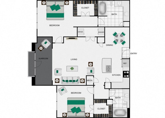 B4d Floorplan for arlo westchase