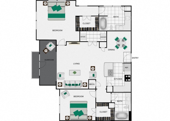 B8d Floorplan for arlo westchase