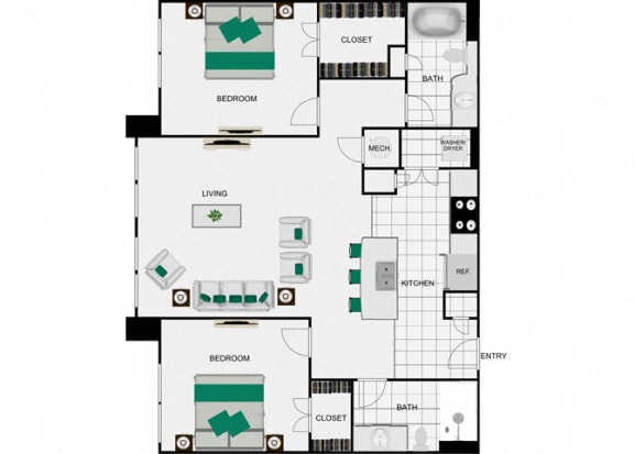 B9 Floorplan for arlo westchase