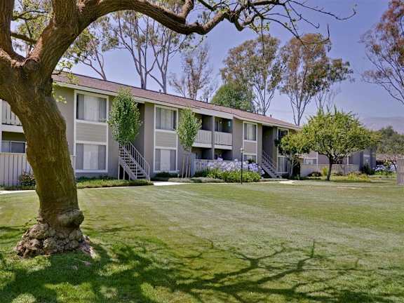 Beautiful Lawn at Patterson Place Apartments, Towbes, Santa Barbara