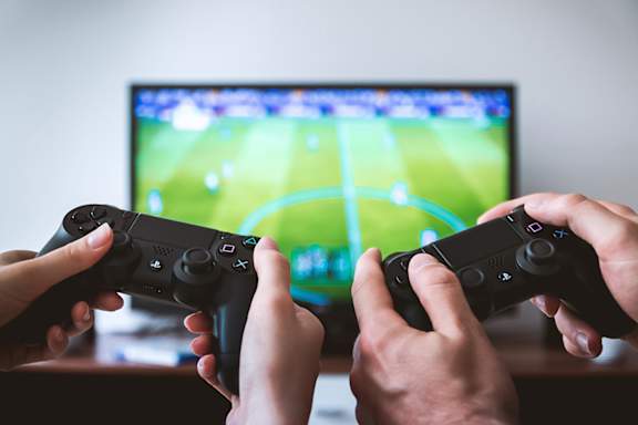 Gaming at Patterson Place, Santa Barbara, CA