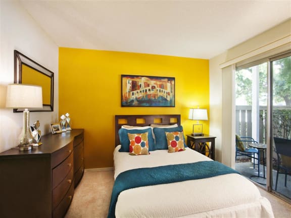Private Master Bedroom at Patterson Place, Santa Barbara, CA