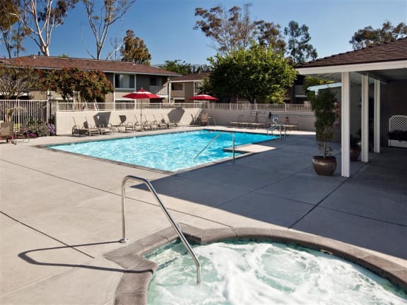 Private Swimming Pool at Patterson Place, Santa Barbara, 93111