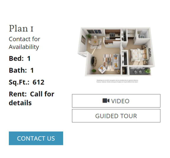 Floor Plan Details at Patterson Place, California, 93111