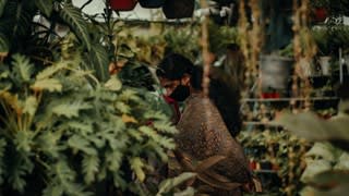 Gardening at Patterson Place, California, 93111