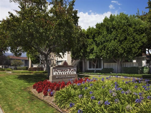 Property Signage at Patterson Place, Santa Barbara