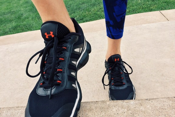 Wearing_Fitness_Shoes at Patterson Place, California
