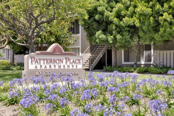 Entrance at Patterson Place, Santa Barbara, 93111