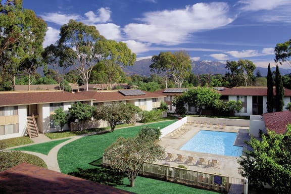 Pool View at Patterson Place, Santa Barbara, 93111