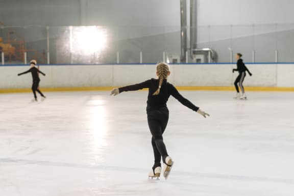 Ice Dancing at Pacific Oaks, Goleta, 93117