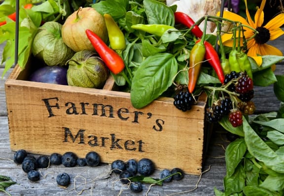 Farmers Market at Rancho Franciscan Senior Apartments, Santa Barbara, CA