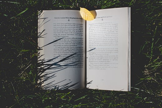 Reading Outside at Rancho Franciscan Senior Apartments, California