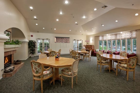 Clubhouse at Rancho Franciscan Senior Apartments, California