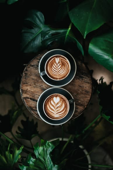 Coffee at Rancho Franciscan Senior Apartments, Santa Barbara, California