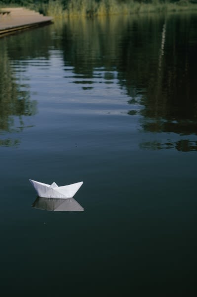 Lake at Rancho Franciscan Senior Apartments, Santa Barbara, California