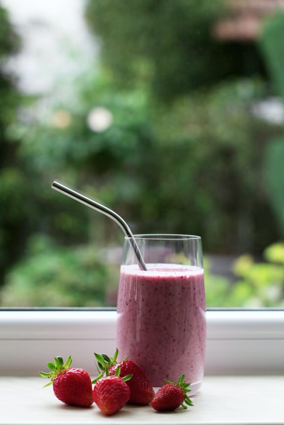 Smoothie at Rancho Franciscan Senior Apartments, Santa Barbara