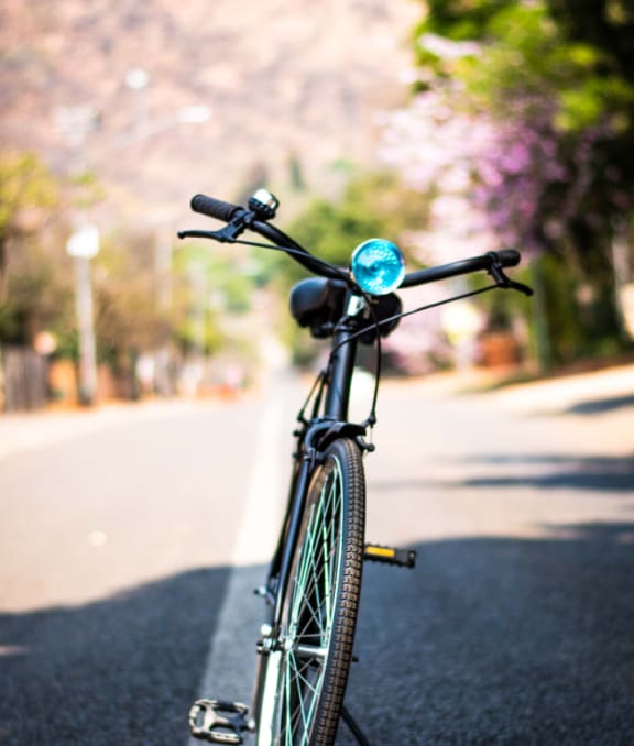 Bike at Cypress Meadows Senior Apartments, Ventura